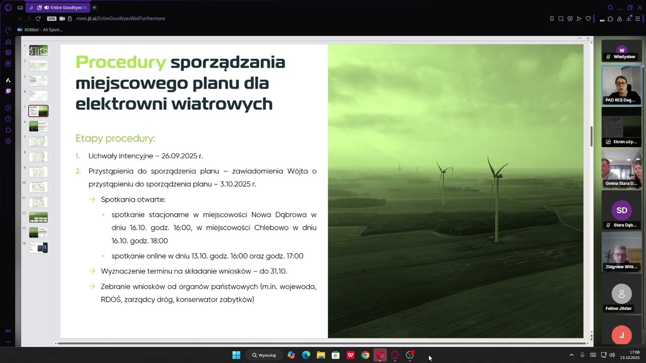 Online nie dla gazowni, ale tak na wiatraki co jest gorsze?