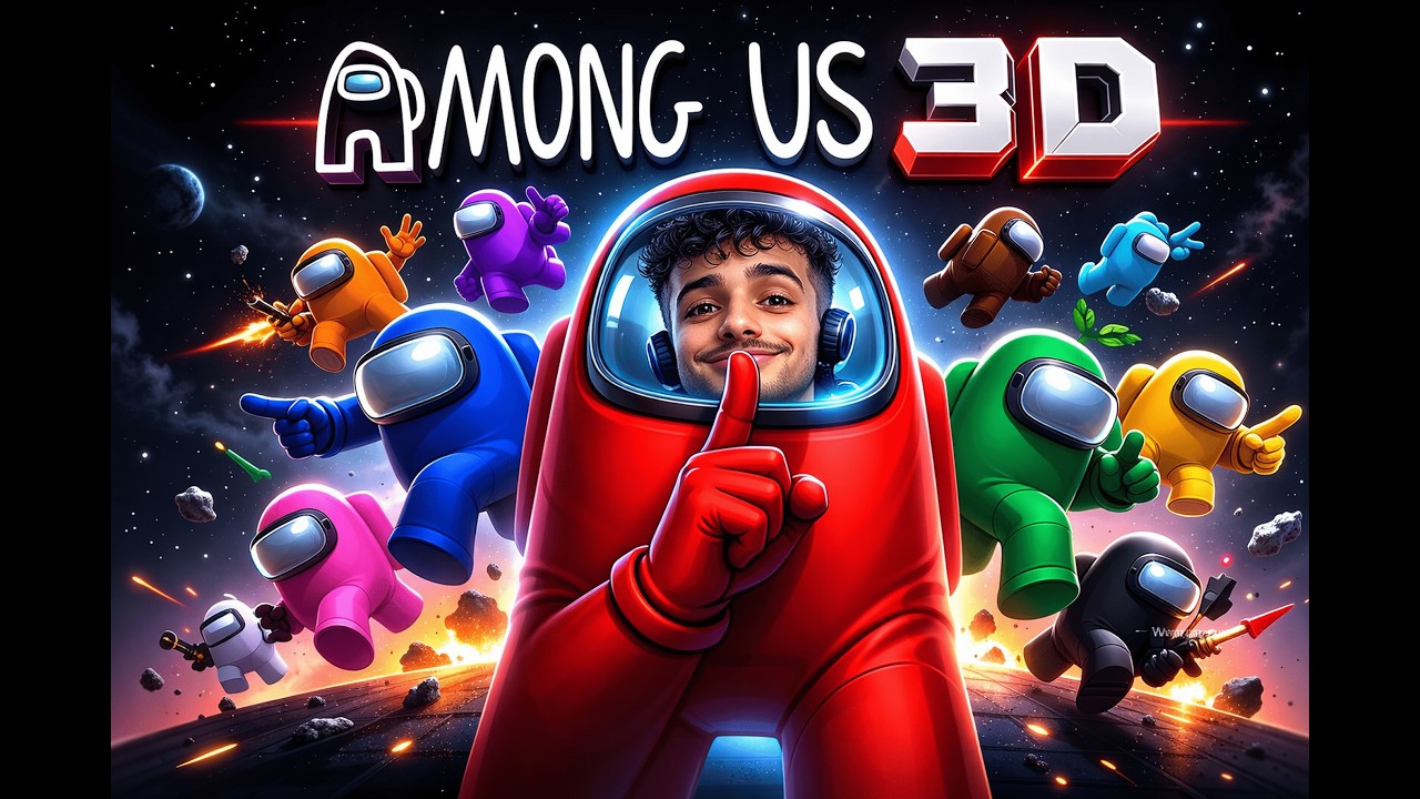 חוזרים לעבר וכמה שזה כיף--among us 3D VR