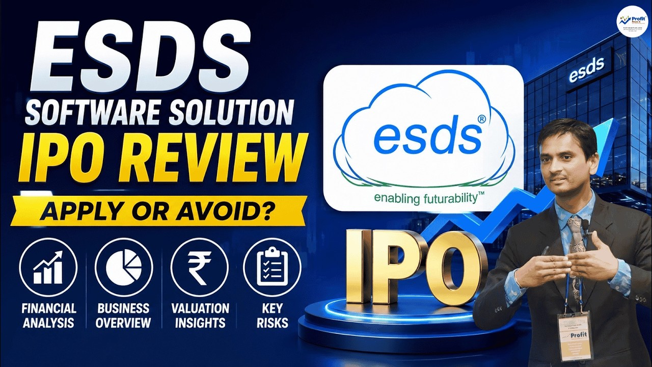 ESDS Software Solution IPO Review 2026 | Financials, Valuation, GMP & Growth Analysis