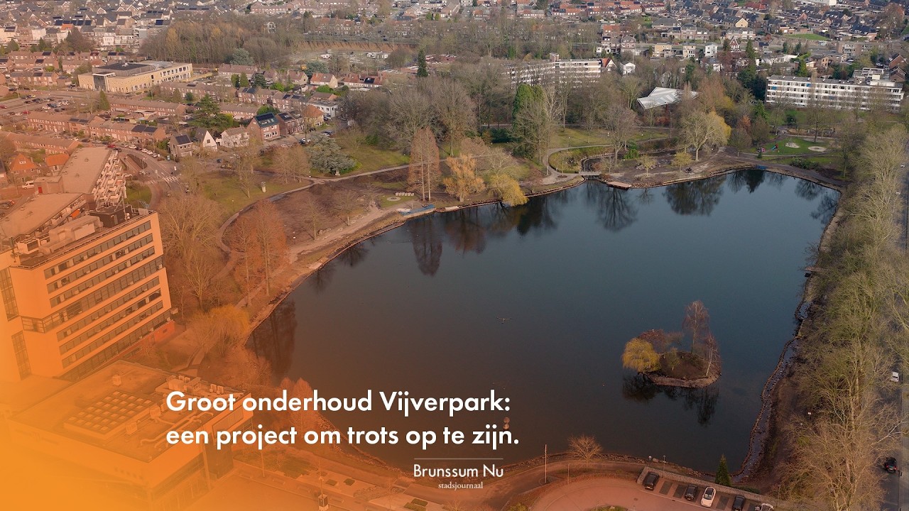 Groot onderhoud Vijverpark: een project om trots op te zijn