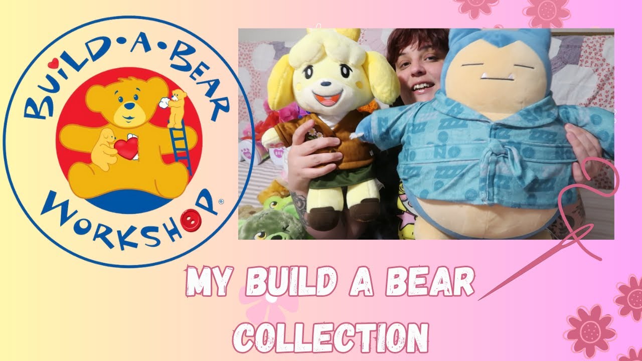 My Build A Bear Collection (Pokémon, Aliens, Retired Bears, and Animal Crossing)