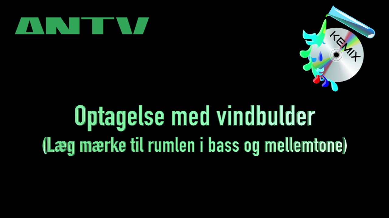 Eksempler p&aring; Lydarbejde - ANTV