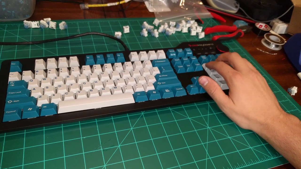 Kailh BOX Pale Blue Switch Sound Comparison