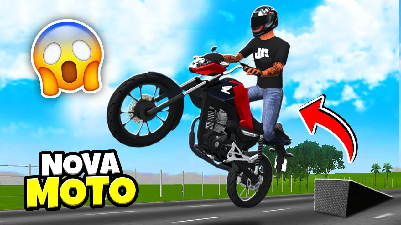 TESTEI DA PIOR FORMA A NOVA TITAN 160 no MOTO WHEELIE 3D! KKKKKKKK