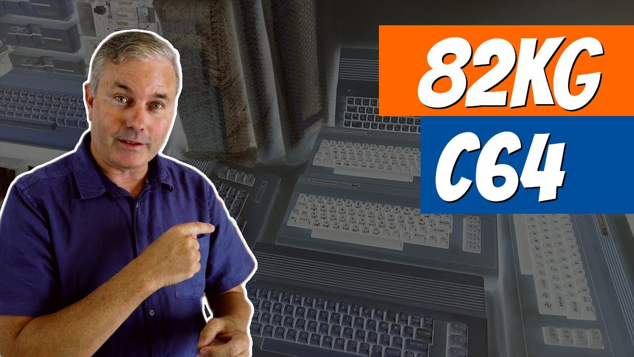 Epic 82KG Commodore 64 Unboxing - So many C64 and C64 gear!