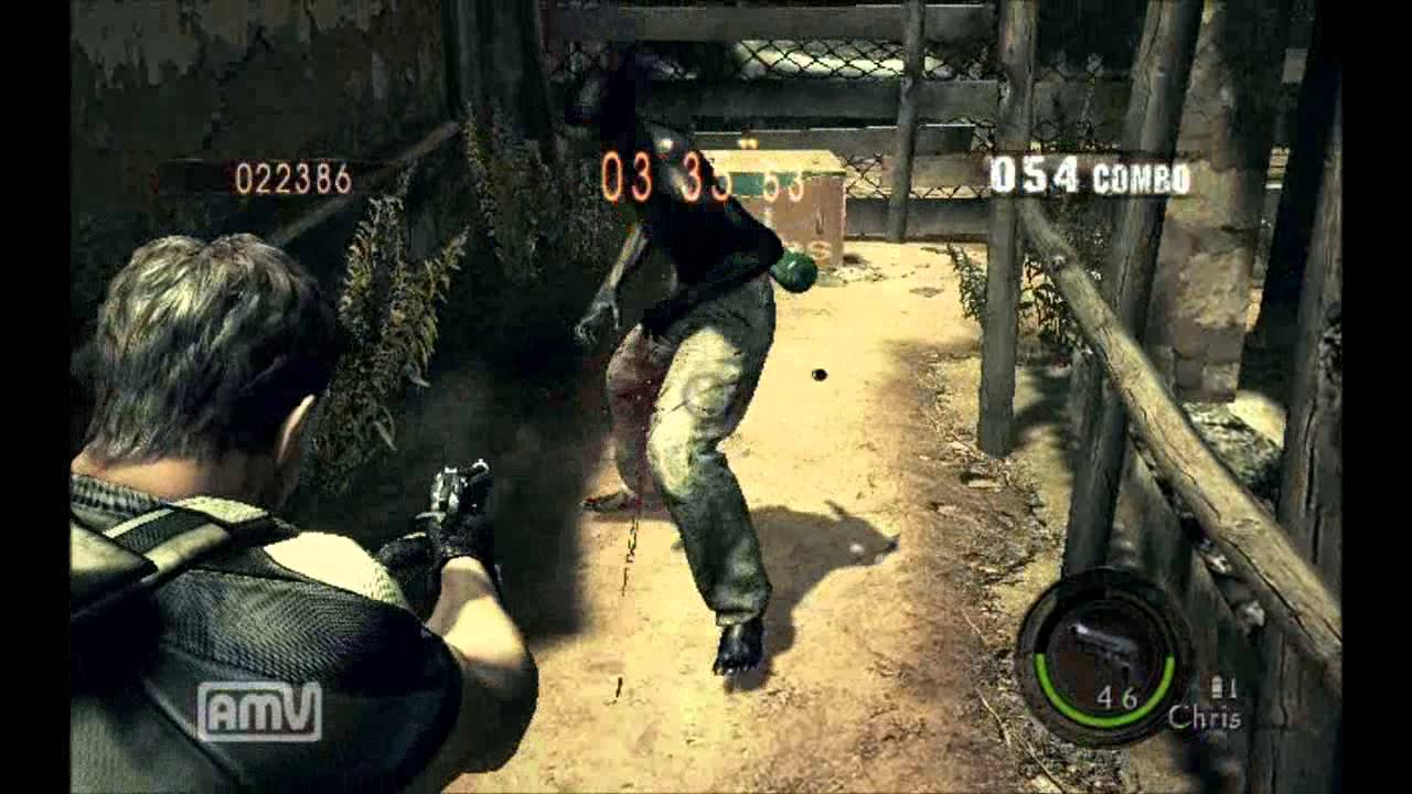 Resident Evil 5 Mercenaries SOLO Public Assembly 711k (Chris BSAA)