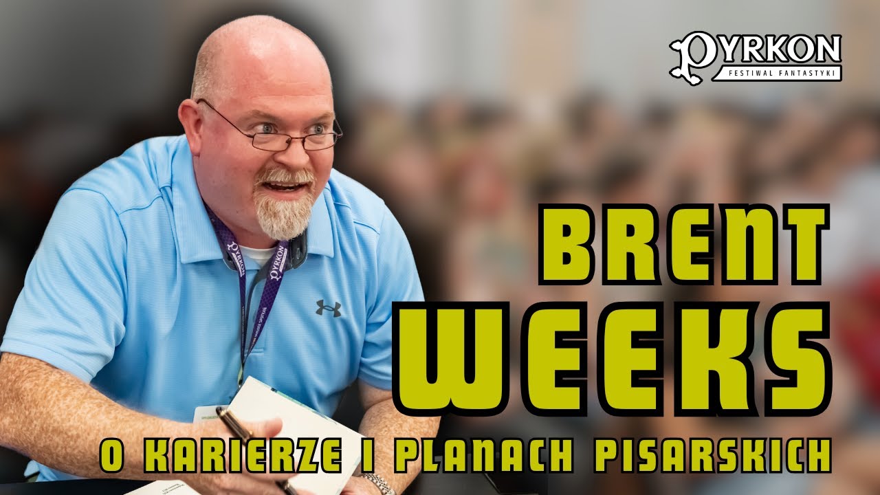BRENT WEEKS o swojej karierze i dalszych planach pisarskich | Pyrkon 2024