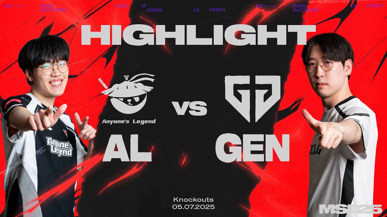 HIGHLIGHT | AL vs GEN | MSI 2025 - Vòng Phân Nhánh