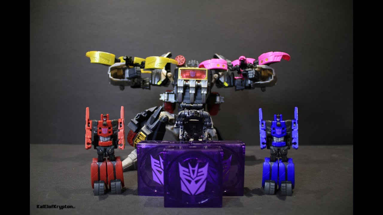 Kal El Reviews: Fall of Cybertron Data Discs: Frenzy Rumble Ratbat Ravage (046)