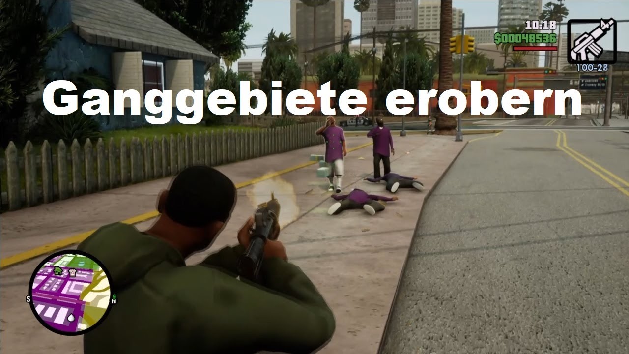 Ganz einfach Ganggebiete erobern - GTA San Andreas Definitive Edition