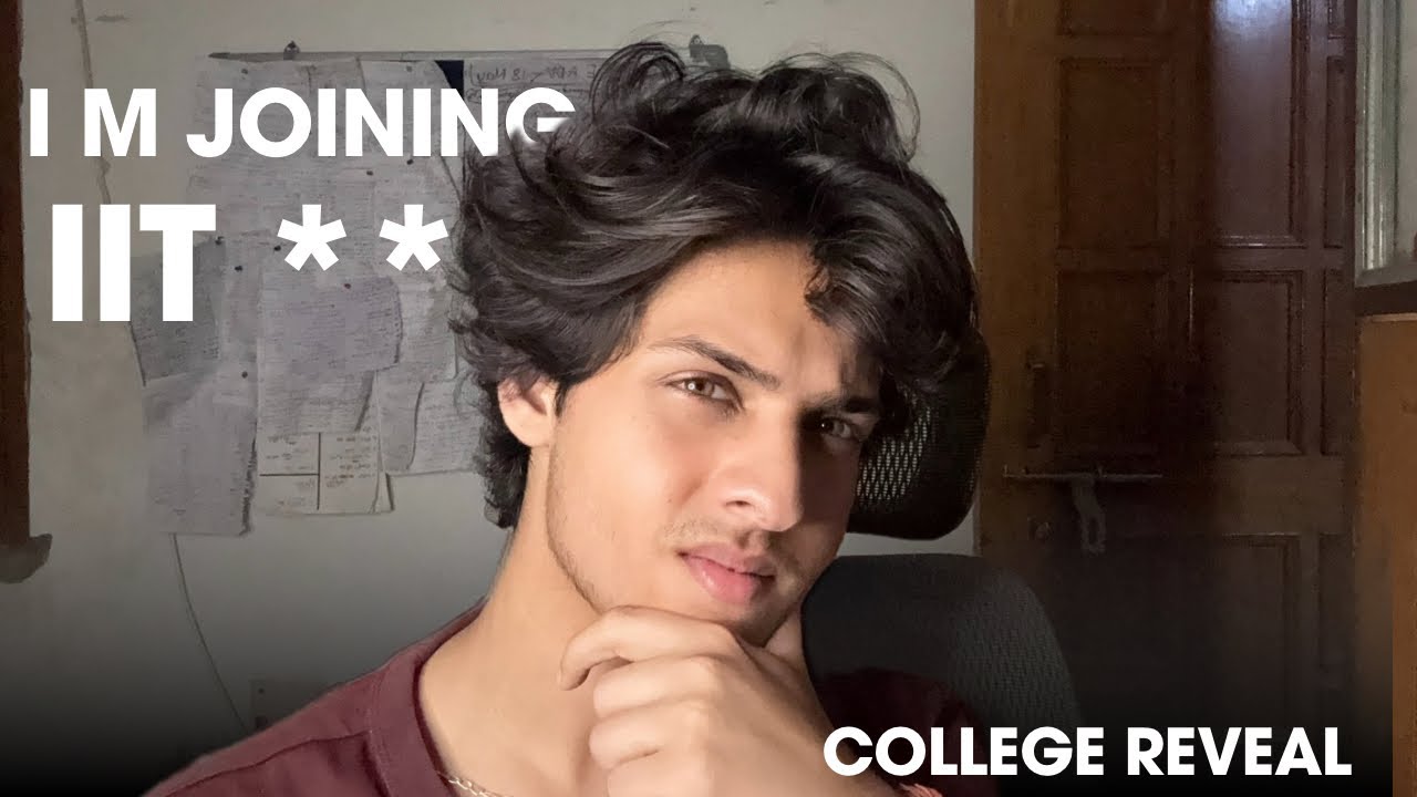 My College Reveal! || I m Joining IIT **** 🎓🔥