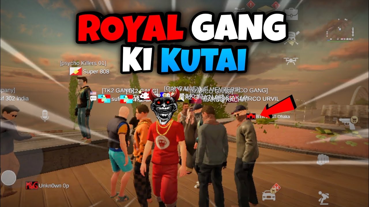 MADOUT-2 BCO 😂 || ROYAL GANG KI KUTAI ||  🥳 GANG WAR🔥 #madout2gameplay #madout2bco #madout2bigcity