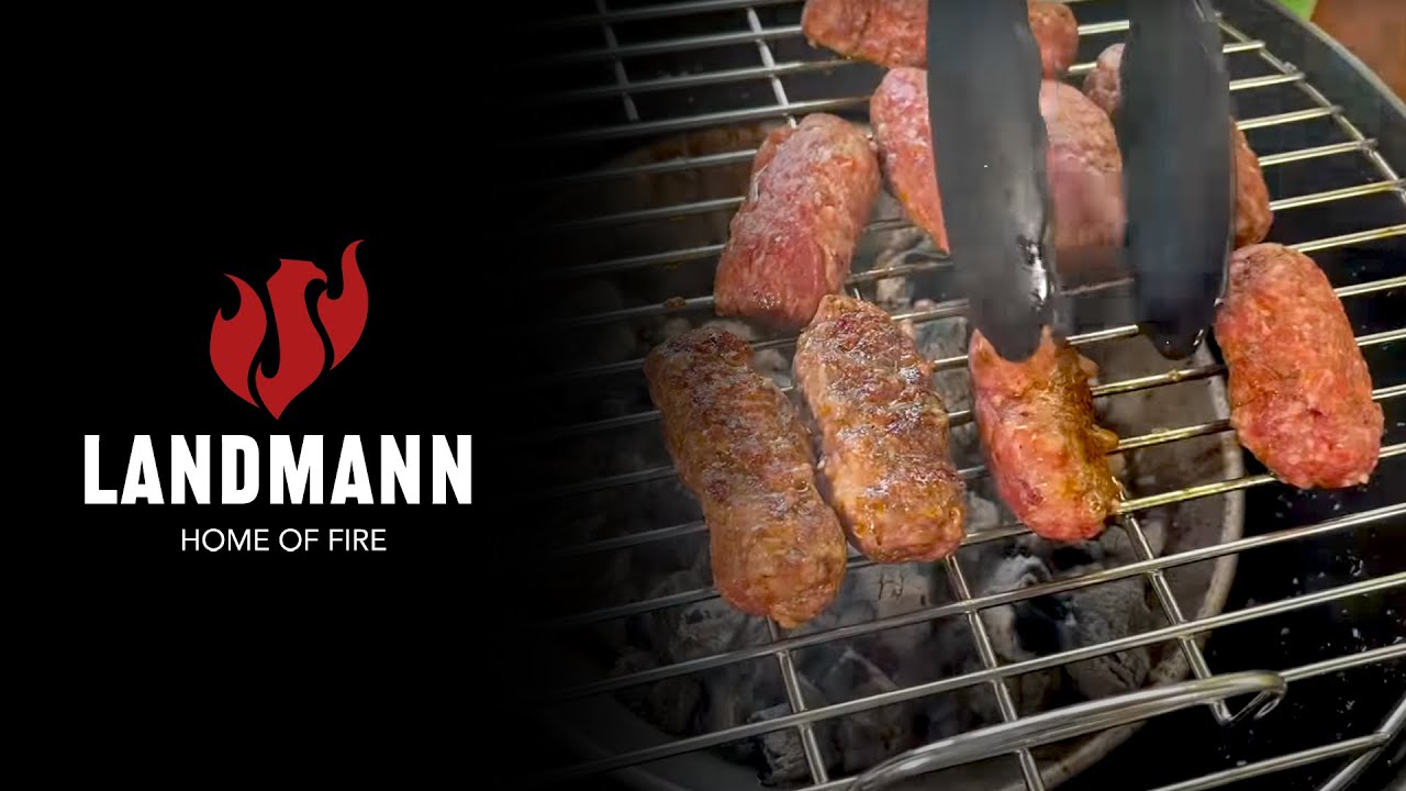 LANDMANN pr&auml;sentiert | Die Frau am Grill  | Gyros Cevapcici  | Piccolino #gyros #cevapcici #grillen