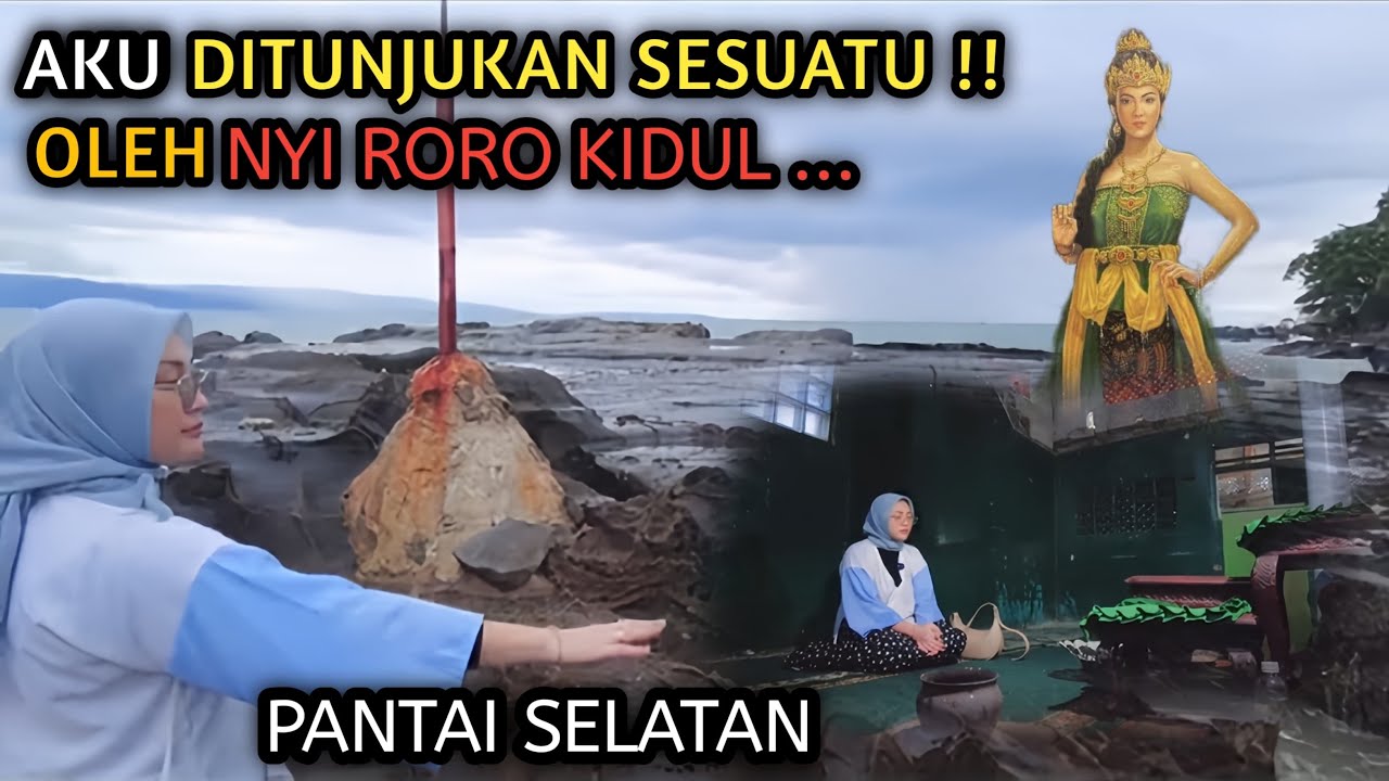 DIPERLIHATKAN GERBANG ISTANA GHAIB NYI RORO KIDUL OLEH BELIAU LANGSUNG-Karanghawu Sukabumi