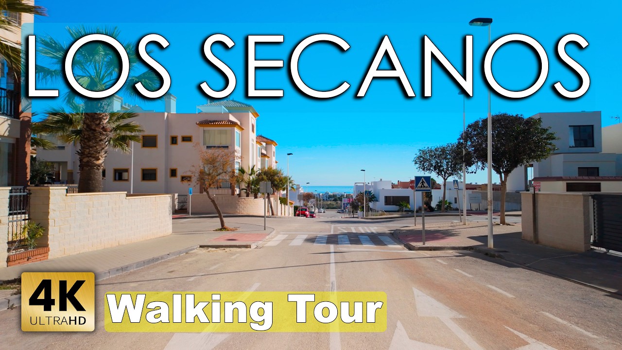 Los Secanos (Guardamar del Segura) - Costa Blanca | Spain - Walking tour 2025 [4k 60fps]