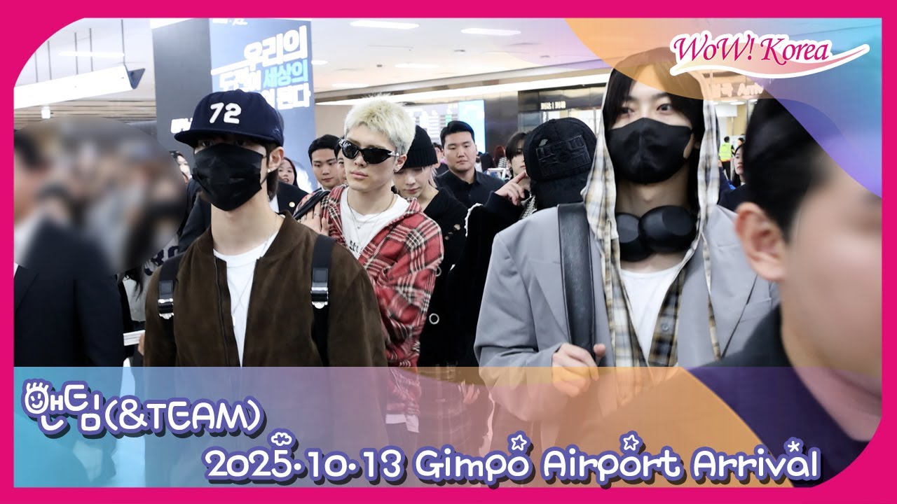 [4K] &TEAM、今日からまた「&TEAM」保有国...「ずっと韓国にいてくれ!」