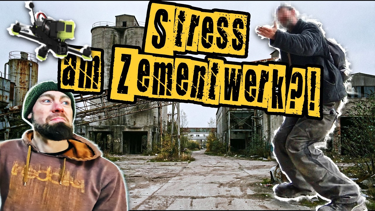 Zerstörte Zementfabrik // Laute Begegnungen und Flugshow mit @xRayFPV