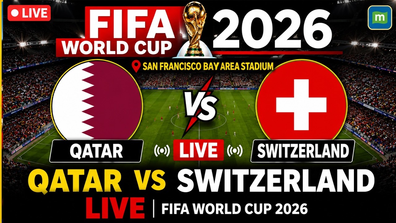 🔴 FIFA World Cup LIVE: Qatar vs Switzerland LIVE | Group Stage | Live Score Update | Football LIVE