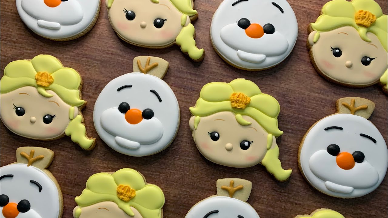 Galletas FROZEN Tsum Tsum Disney | Cookies Decorated