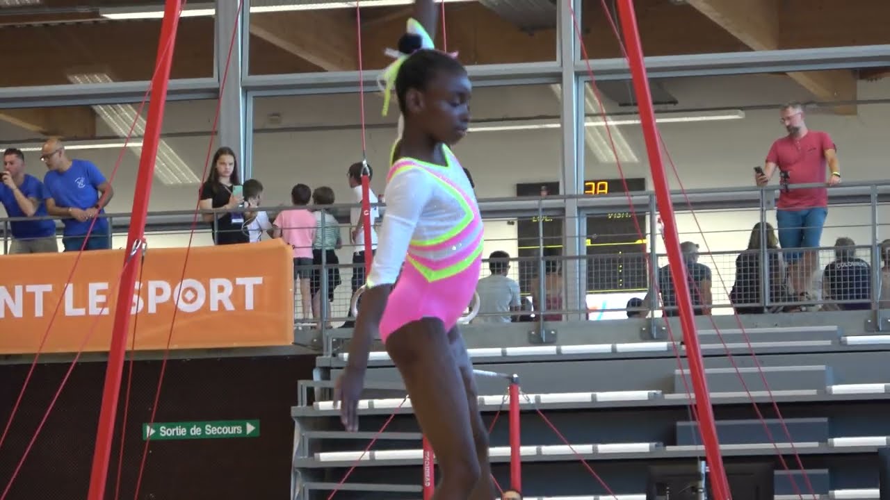 Annalie Yegbe Championnat de France équipe 2022 10-13 ans