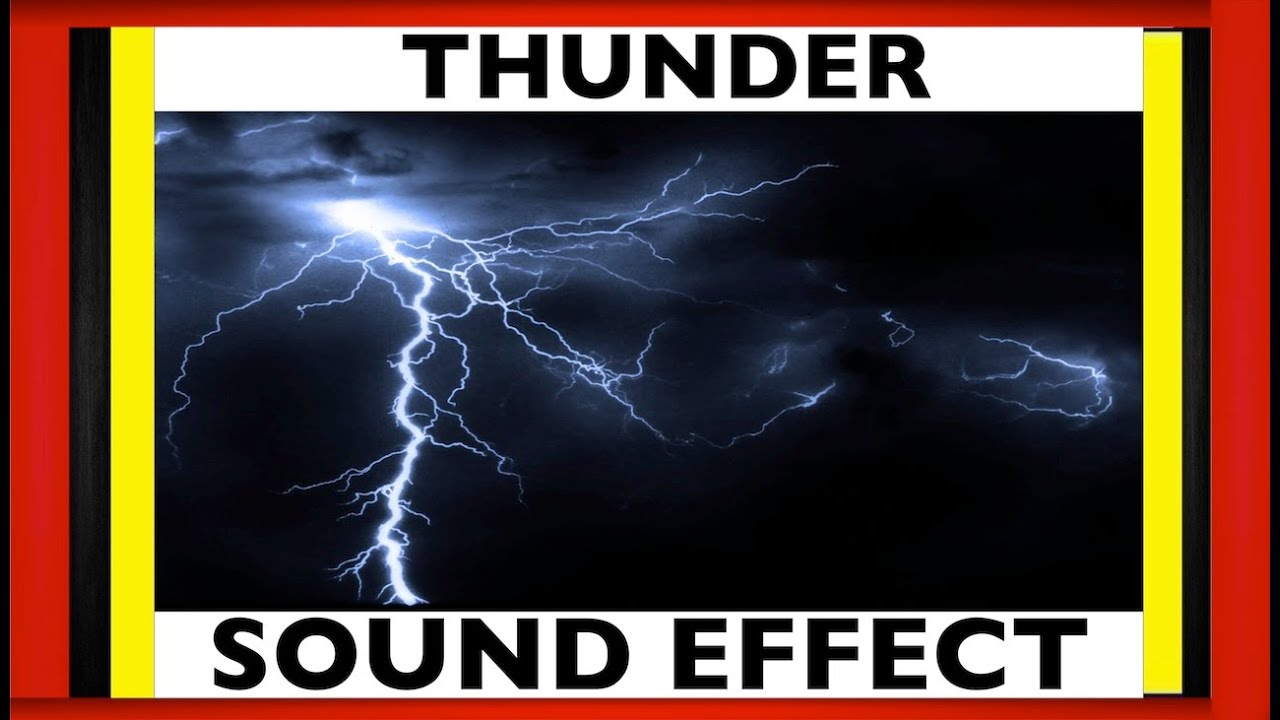 Best Thunder Sound Effect ► Thuder Strike & Lightning Sfx | HD