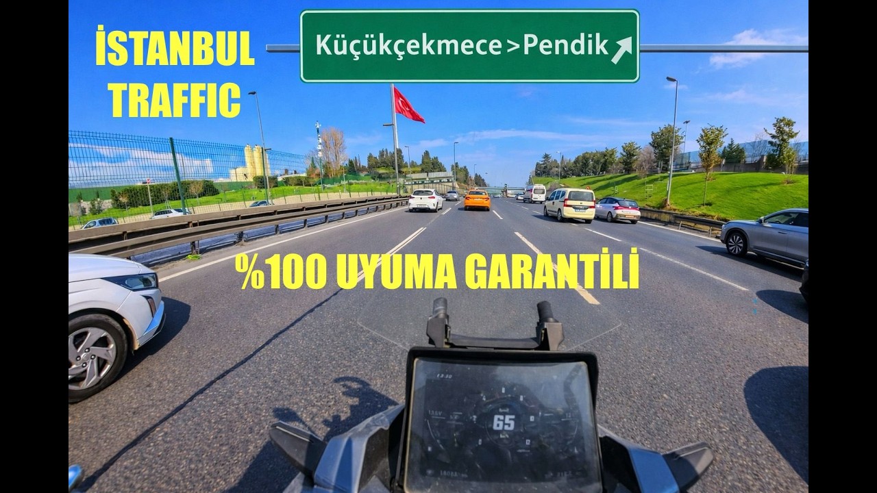 ISTANBUL HIGHWAY TRAFFIC FOR SLEEP | İSTANBUL TRAFİĞİNDE UYKUYA DAL