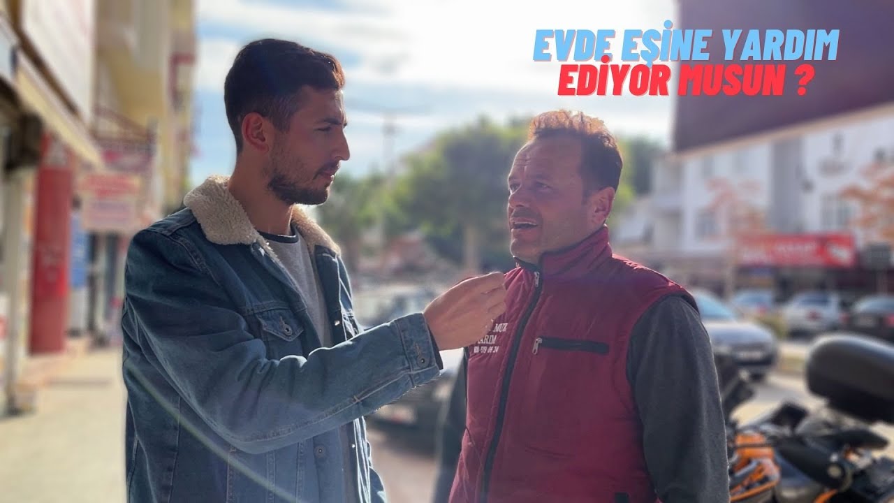 BOZYAZILILAR EVDE EŞİNE YARDIM EDİYOR MU ? RÖPORTAJ - 6