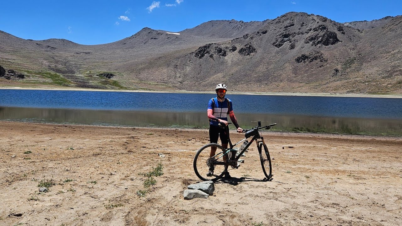 Laguna Chepical en Bicicleta