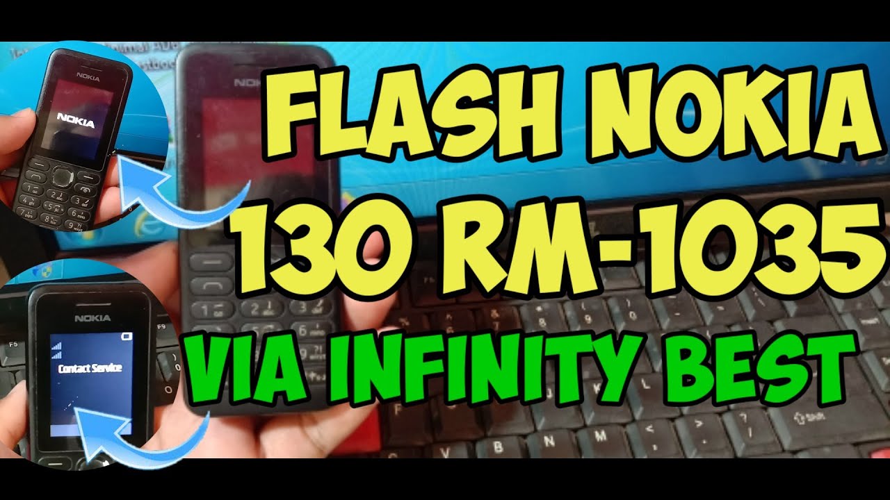 Nokia 130 RM-1035 flash via Infinity best tool