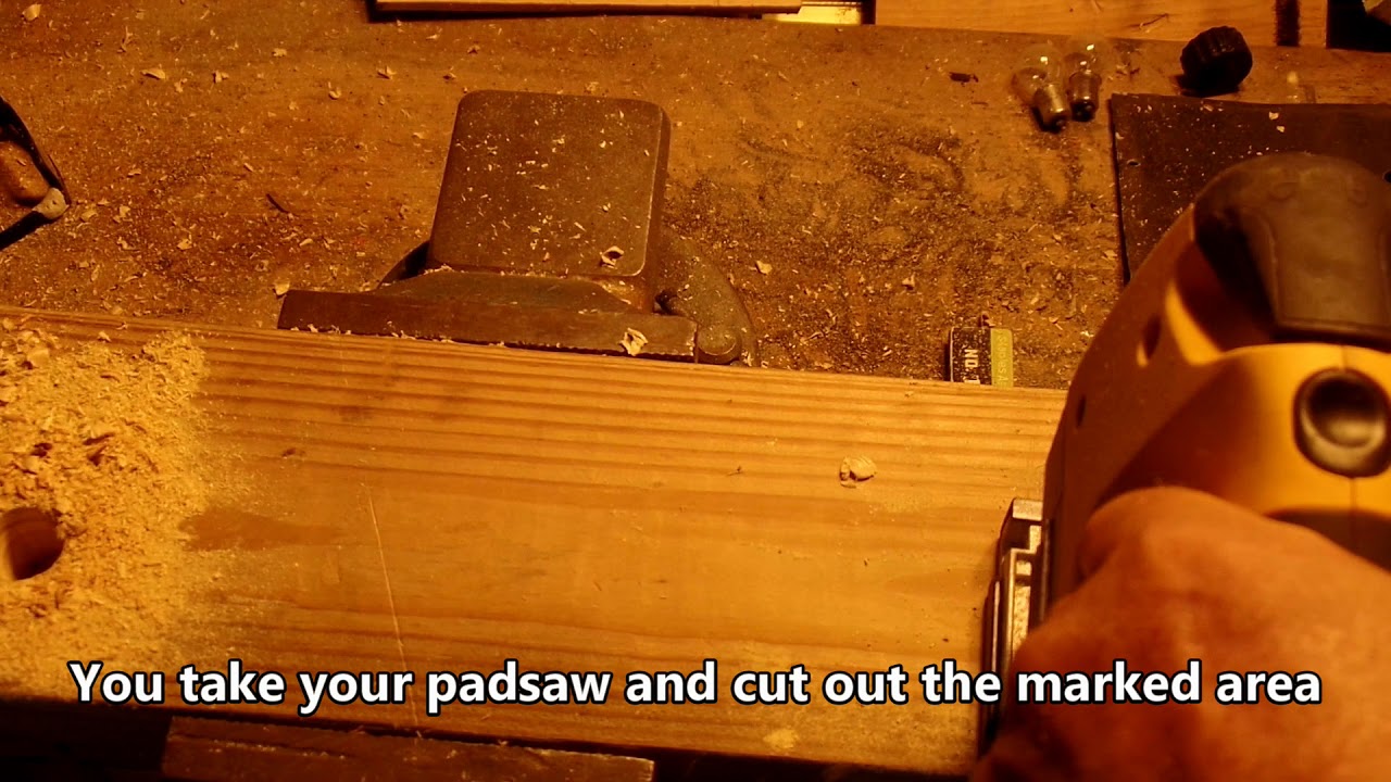 DIY ladder stabilizer