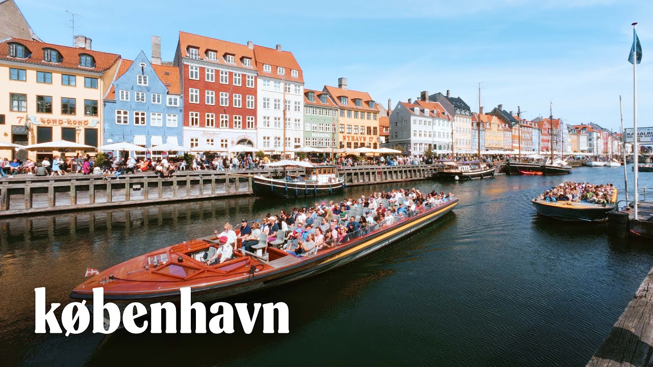 Copenhagen, Denmark · World’s Most Liveable City in 2025 · 4K Tour with Captions