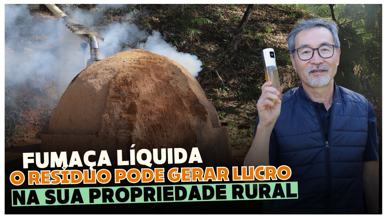 🍄 A FUMAÇA LÍQUIDA - O Resíduo Pode Gerar LUCRO na Sua Propriedade Rural
