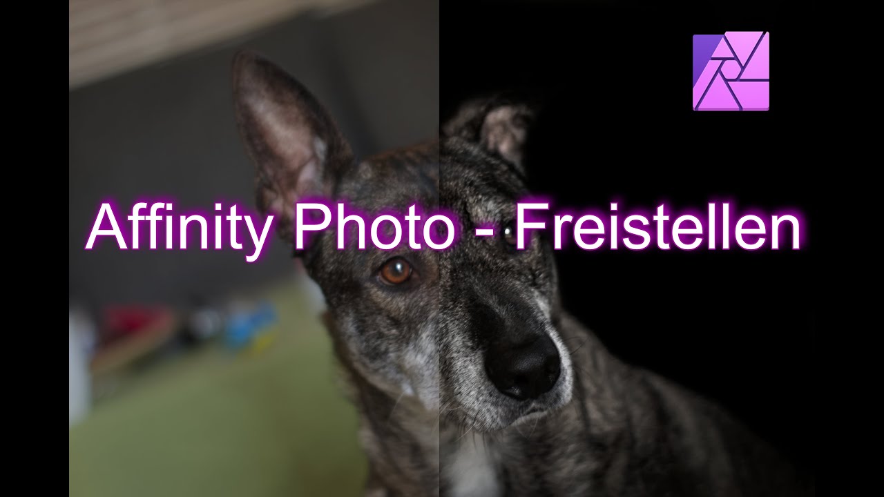 Affinity Photo - Freistellen ganz einfach