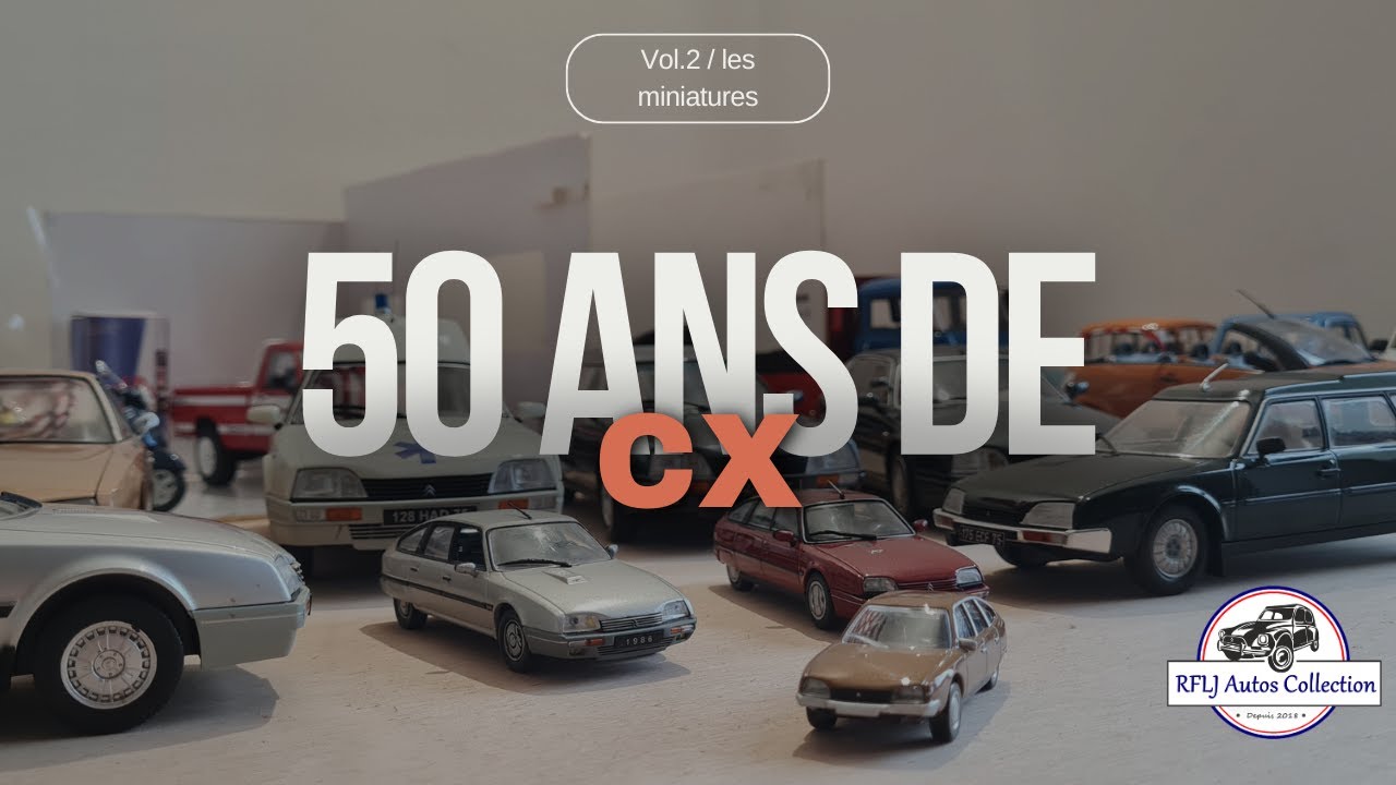 [Anniversaire] Les Citroën CX en miniatures !