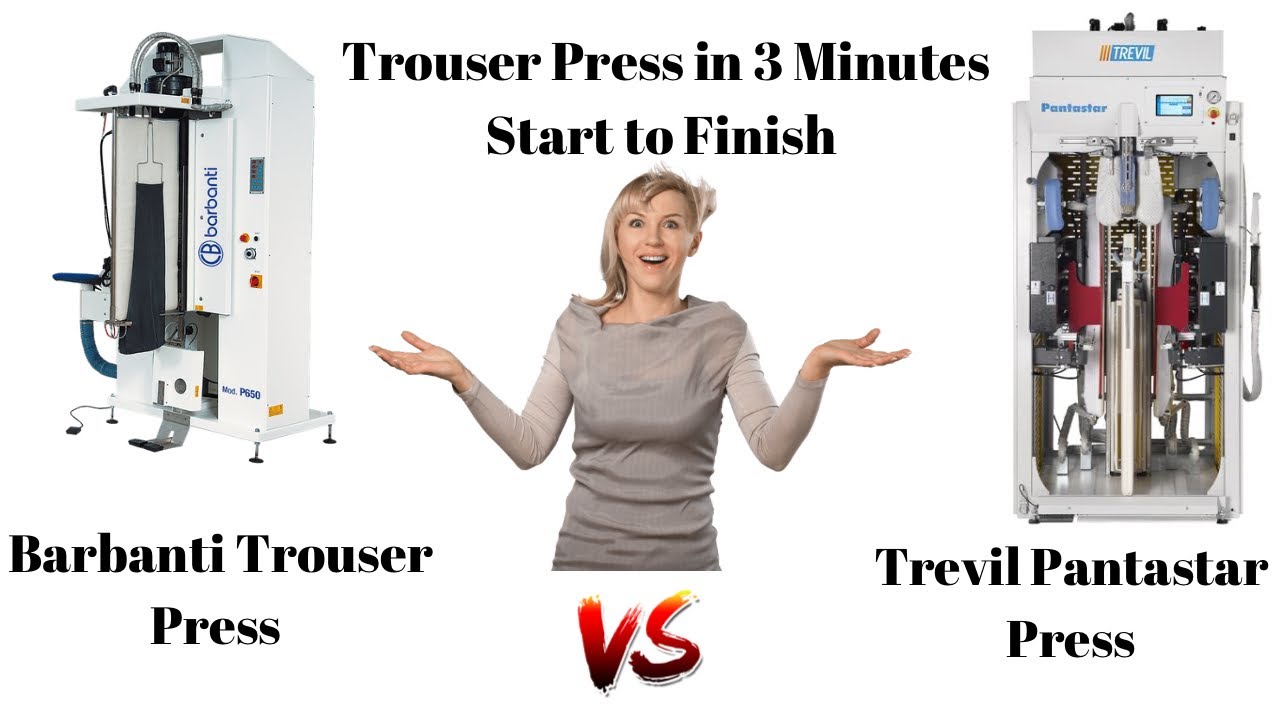 Press Trouser in 3 Minutes - Barbanti vs Trevil - Demonstration…