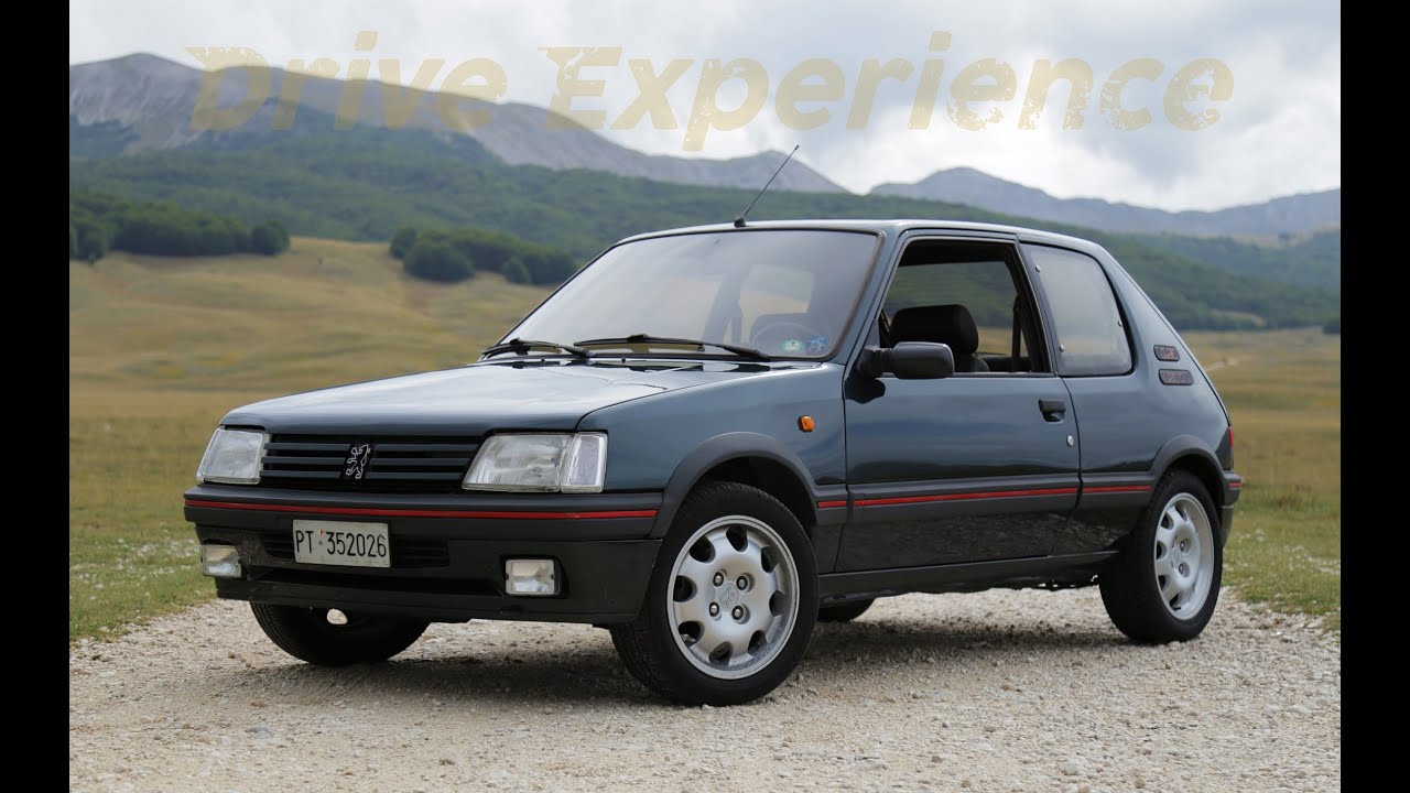 Турбина не нужна для Peugeot 205 GTi 1.9 - Davide Cironi Drive Experience