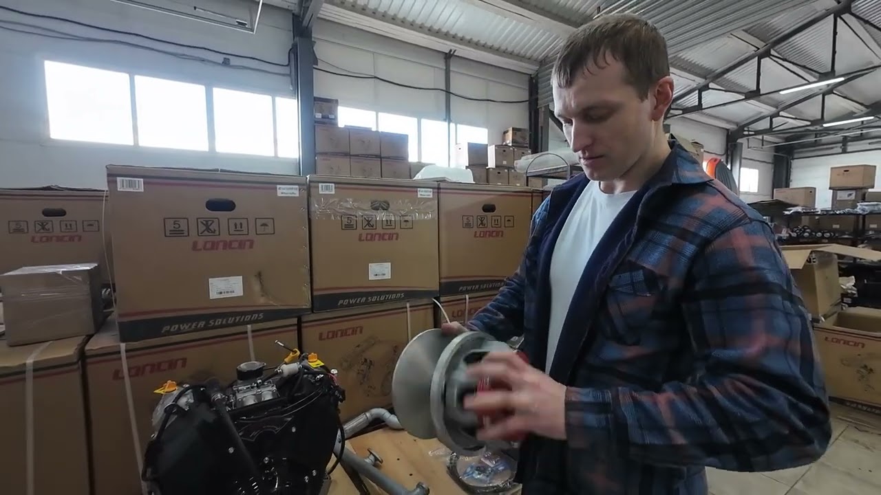 Лончин 30 на снегоход буран