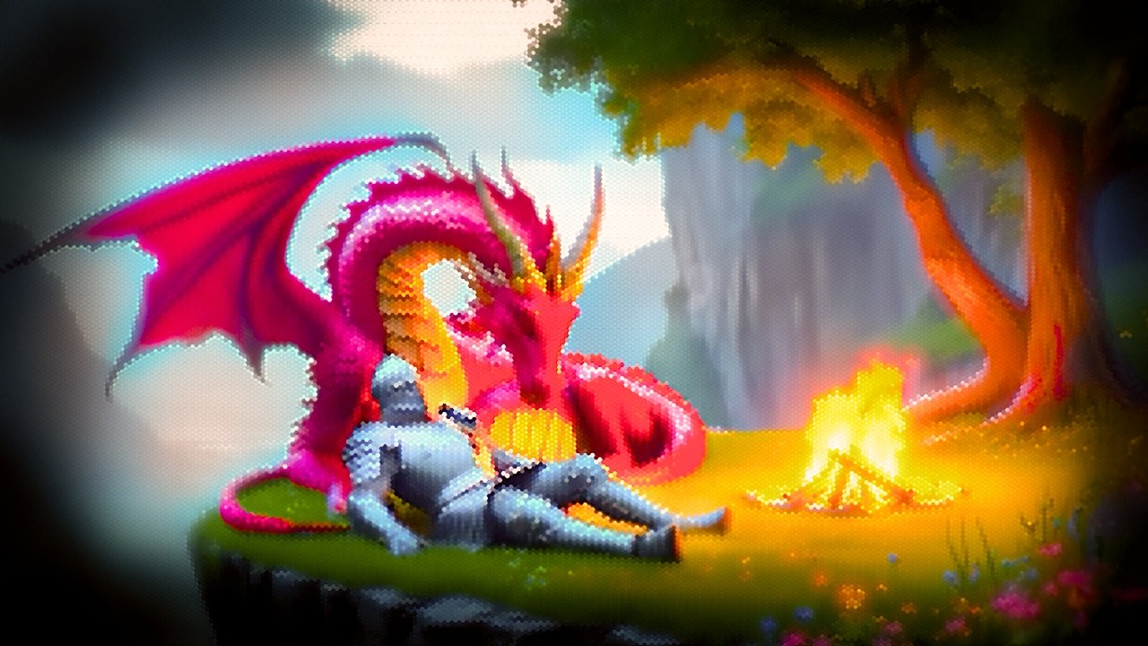 This dragon will calm you 🐉 | Dragon Ambience & Fantasy Music