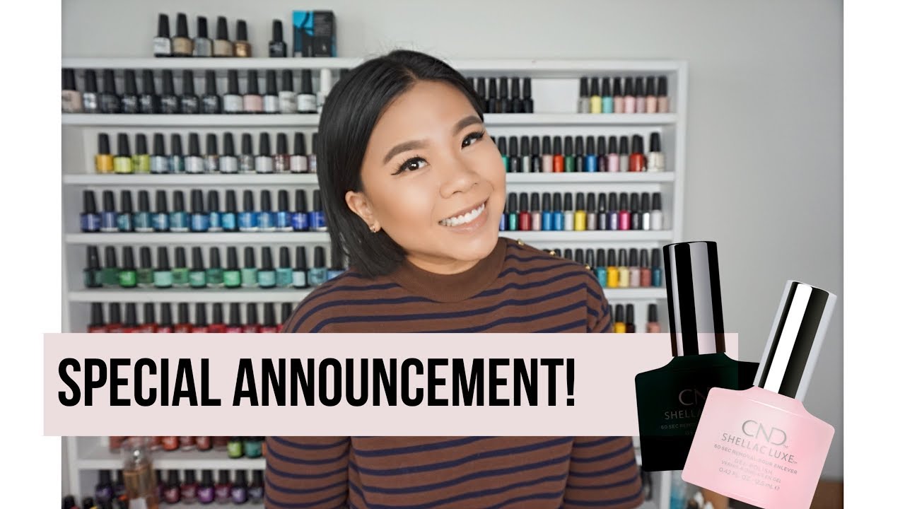 ANNOUNCEMENT | CND Shellac Luxe Introduction
