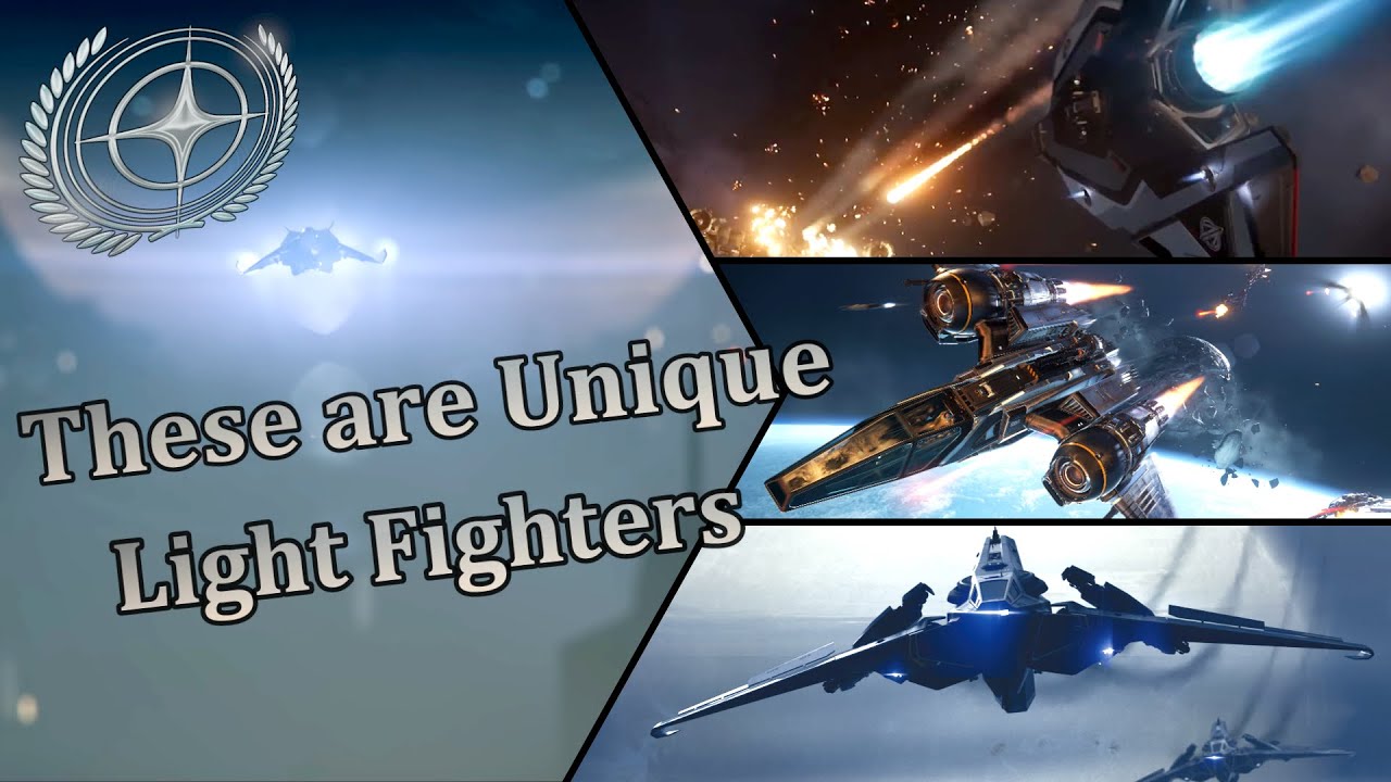 Star Citizen — самые уникальные лёгкие истребители, которые мы редко видим
