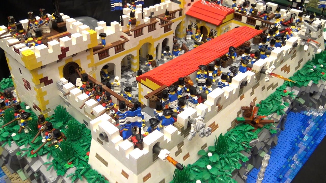 LEGO Pirates vs Imperial Fort Battle Attack