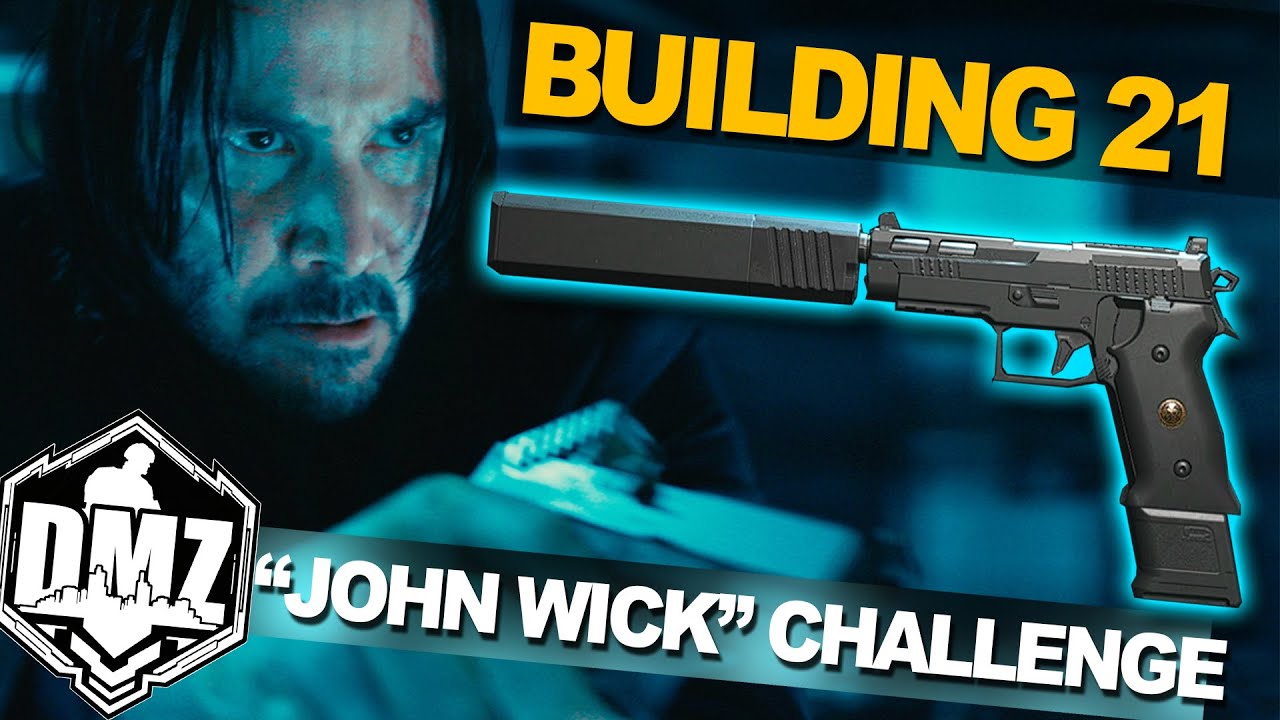 a Subscriber CHALLENGED me to a 'JOHN WICK' run in BUILDING 21!!
