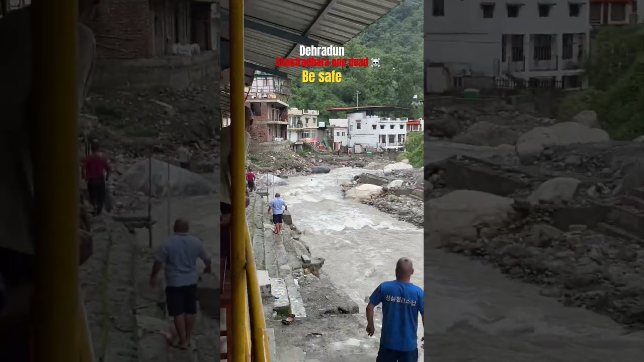 #news Shastradhara one ☠️ #besafe #travel #tourism #shastradhara #dehradun #uttarakhand #dangerous