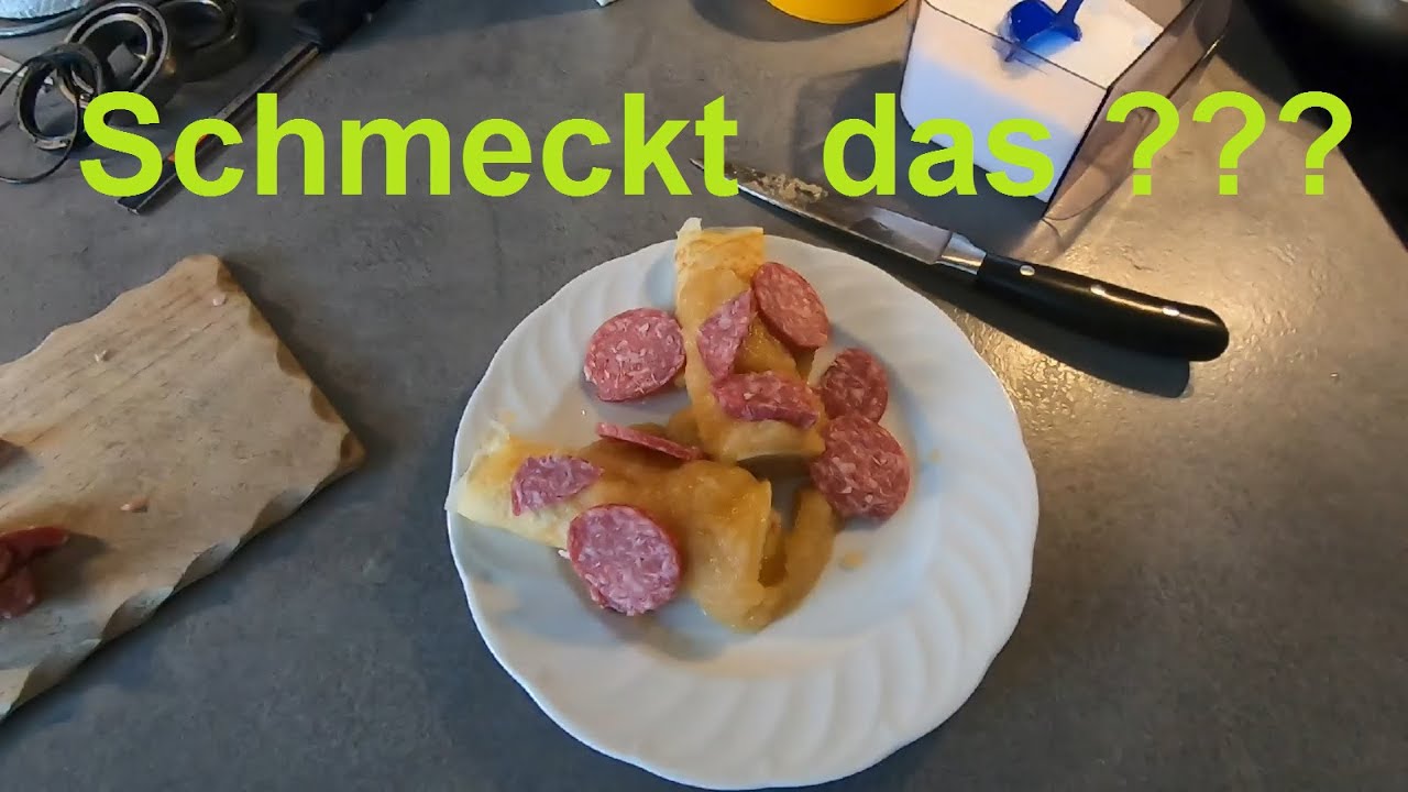 Joe´s Kochstudio | Hausgemachte Pfannkuchen mit Mettwurst ?!?!?!