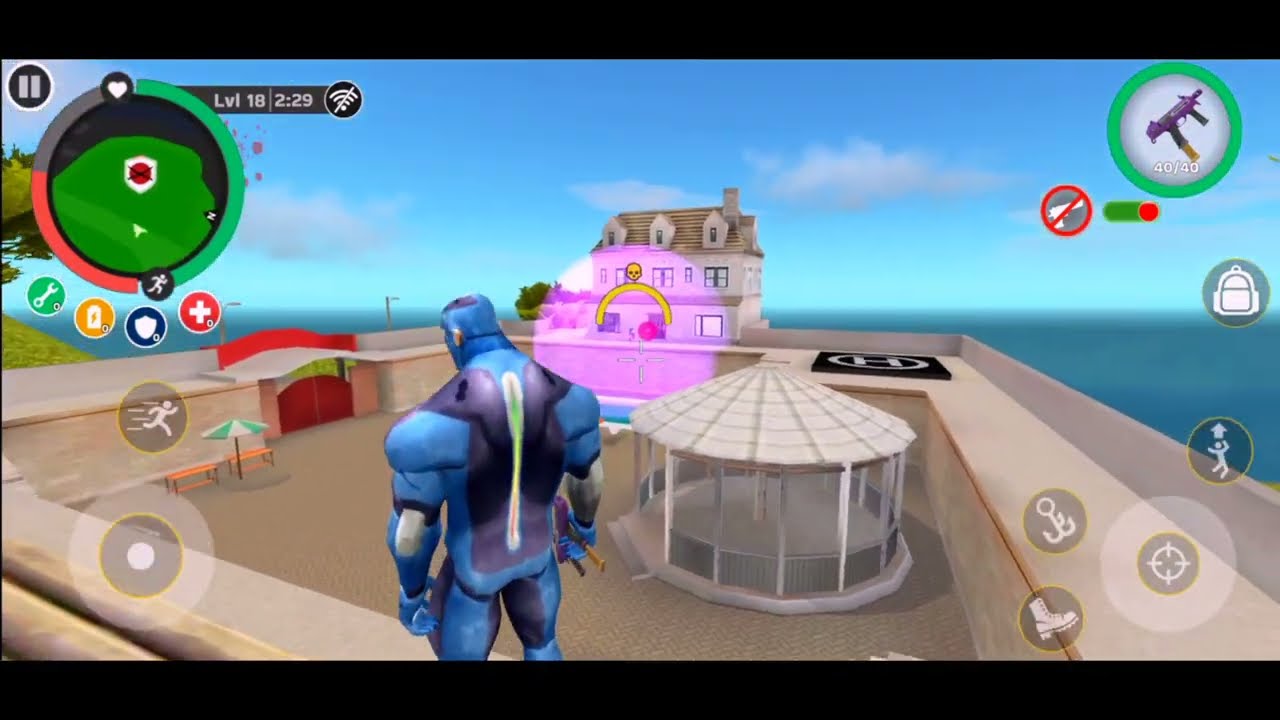 I Control Ice Taitan Man In Rope Hero Mafiya City Wars New Update By Live Kasganj