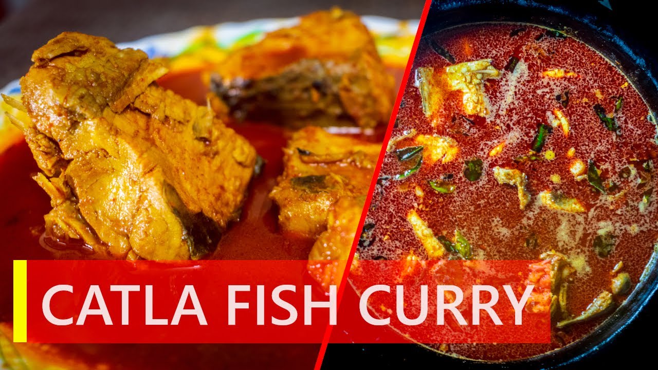 Catla Fish Curry |കട്&zwnj;ല മീൻ മുളകിട്ടത്&zwnj; | Katla  Fish Curry | Kerala Fish Curry | Meen Mulakittathu