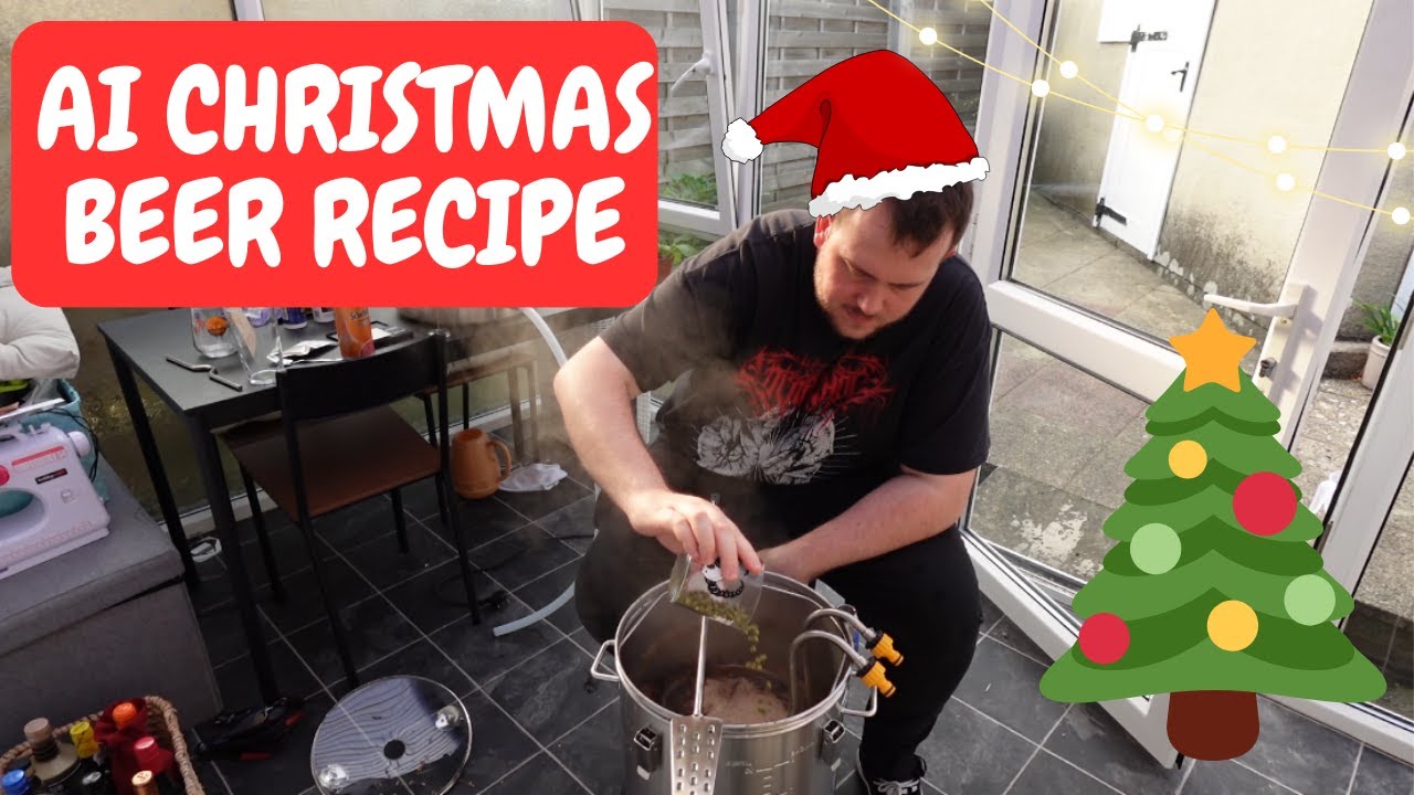 CAN 'AI' MAKE A CHRISTMAS BEER? | BREWZILLA GEN4 | BREW DAY