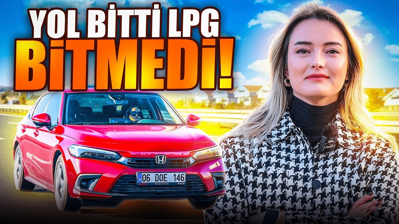 Hem Turbolu Hem LPG’li Honda Civic 1.5 Eco | Bir Depo LPG İle Uzun Yol Testi