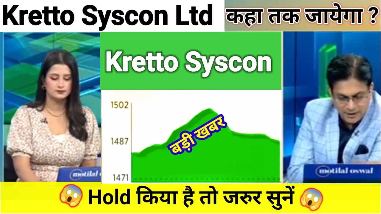 kretto syscon share price today l kretto syscon share latest news l kretto syscon share price