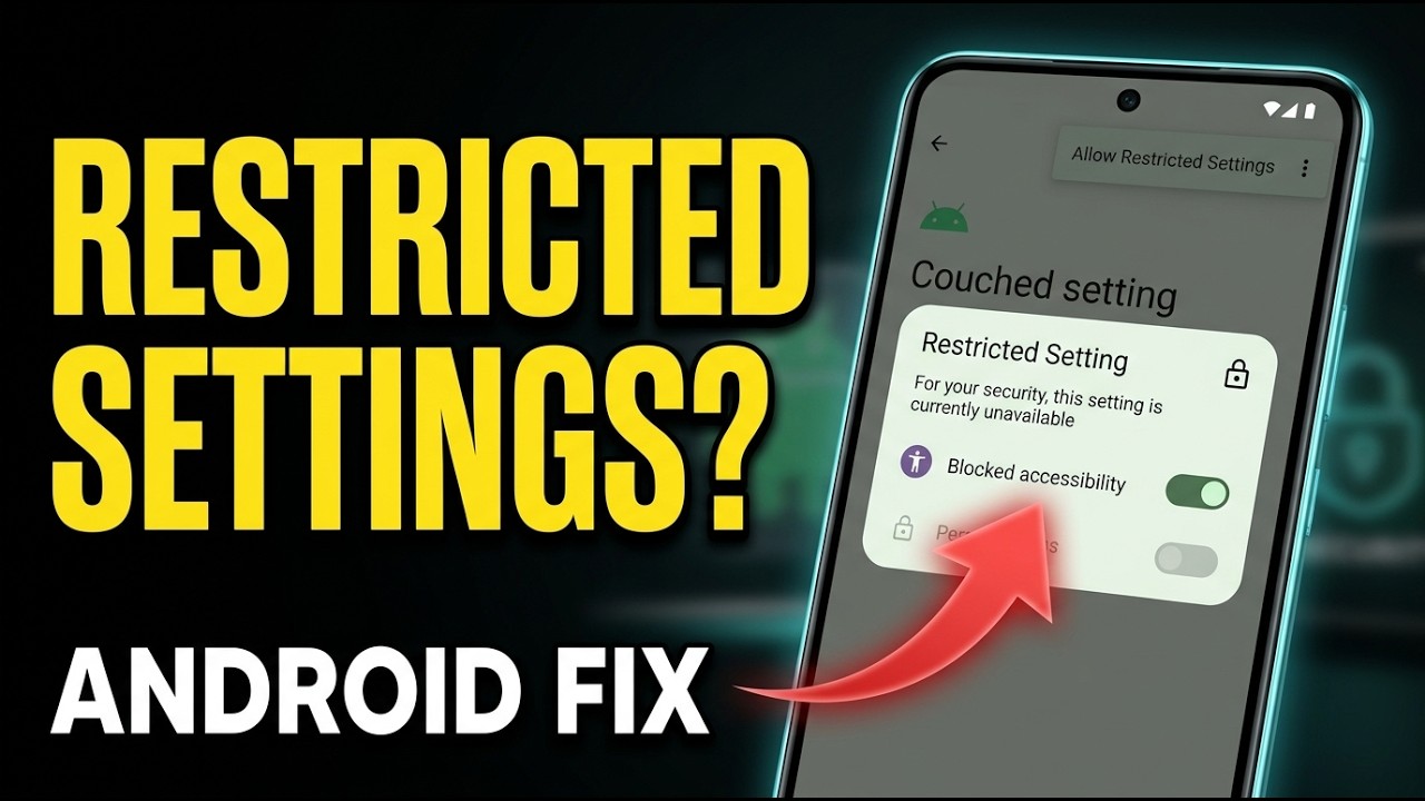 Fix Restricted Settings on Android in 2026 | Step-by-Step Guide